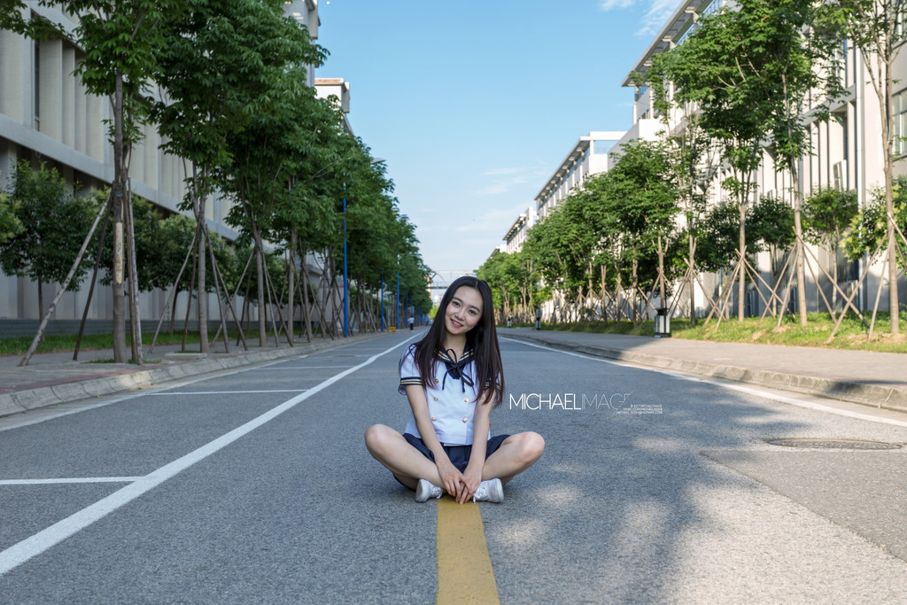 自己拍校园写真,回母校拍写真