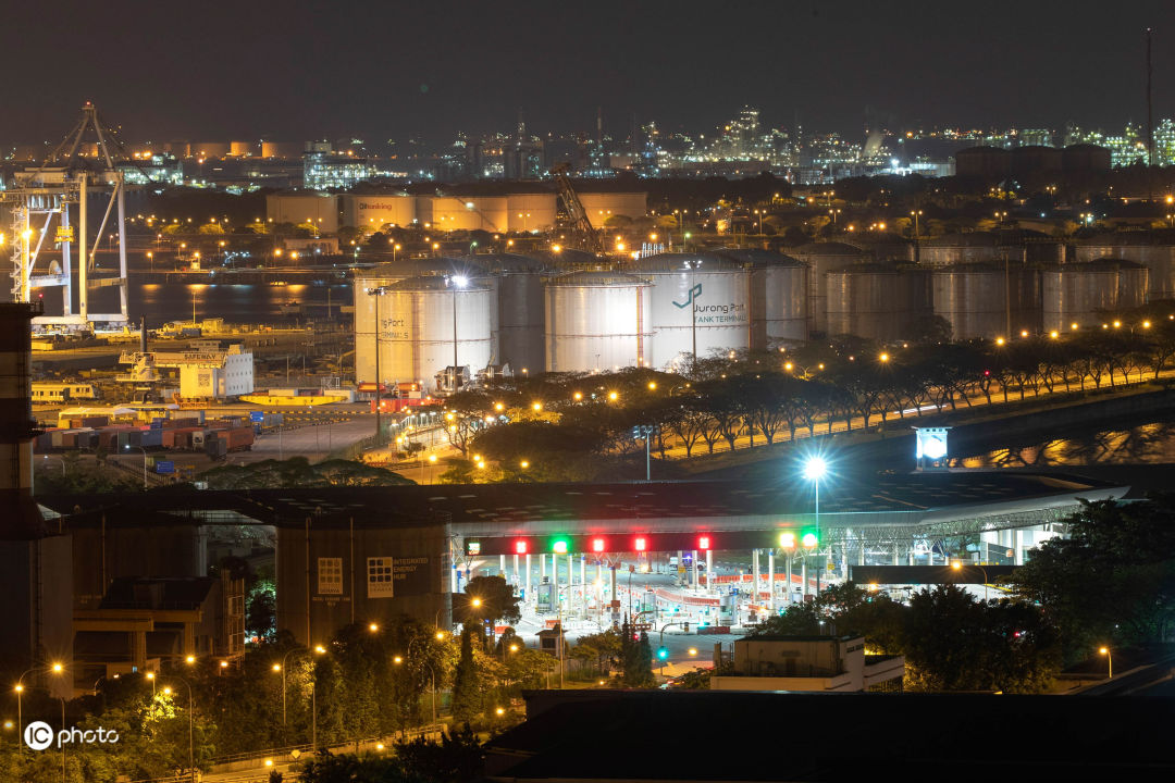 360度的新加坡夜景,新加坡高清夜景