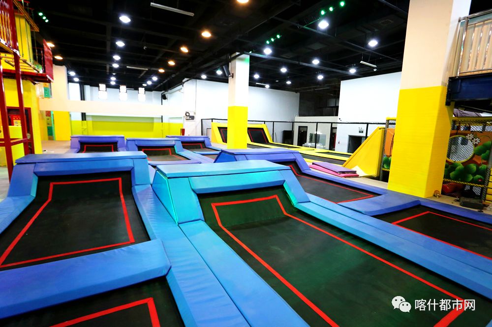 喀什蹦床乐园推荐,喀什鑫锐锋蹦床主题公园