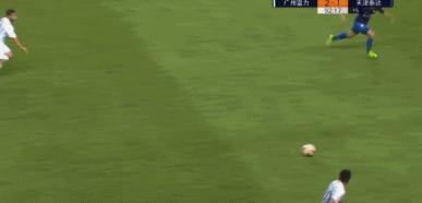 扎哈维富力首秀,扎哈维郑凯木进球