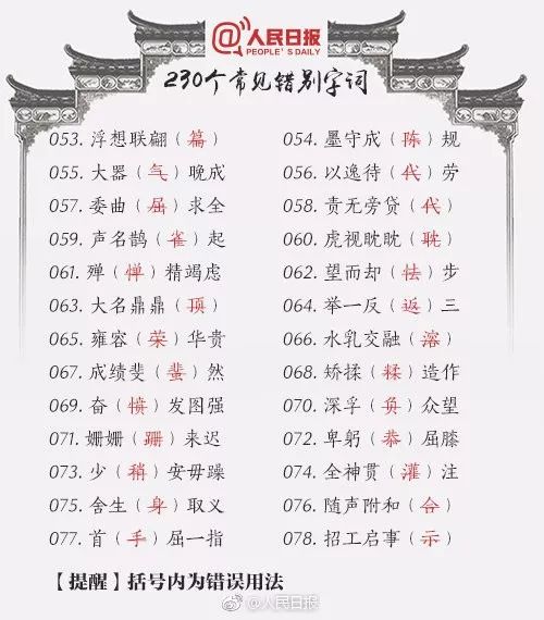 十款让你爆笑的错别字,你们见过哪些奇葩的错别字