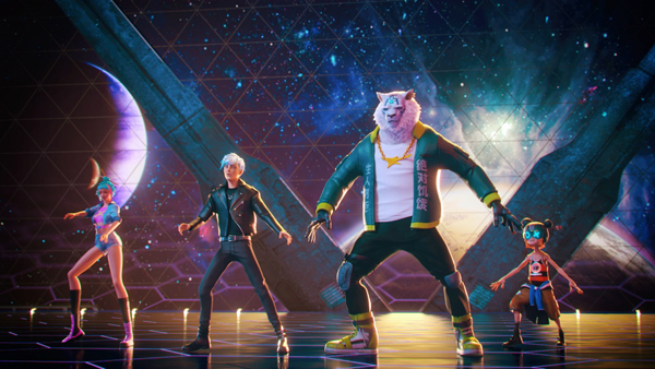 虚拟偶像RiCHBOOM首发新歌尖叫之夜同台周杰伦范丞丞