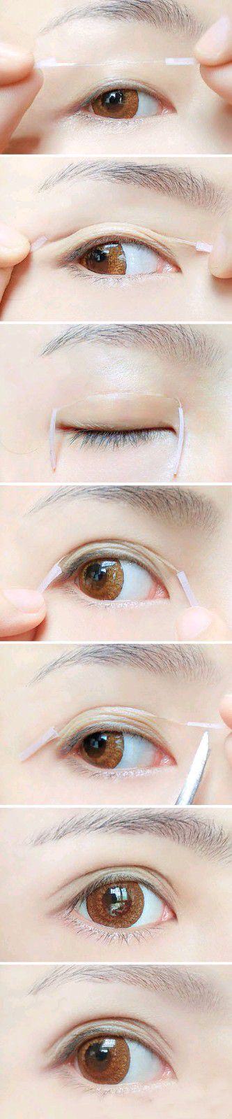 怎么贴双眼皮贴新手教程,咋贴双眼皮贴视频教程