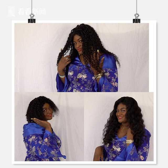 非洲女博士在河南做网络主播卖假发学习经商赚钱帮助穷人