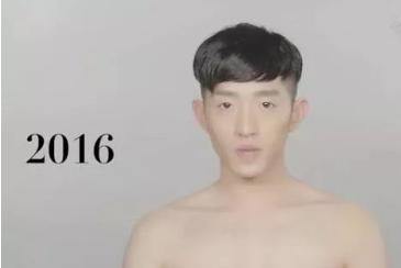 100年间中国男人发型变化原视频,男士发型变化