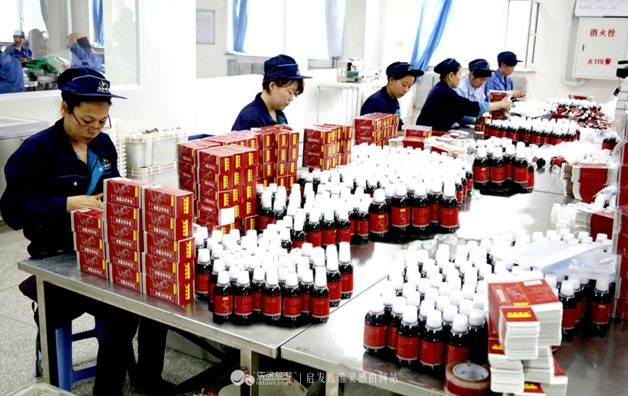 来到吉春制药，才饮“鹿司令”，又尝“太后餐”