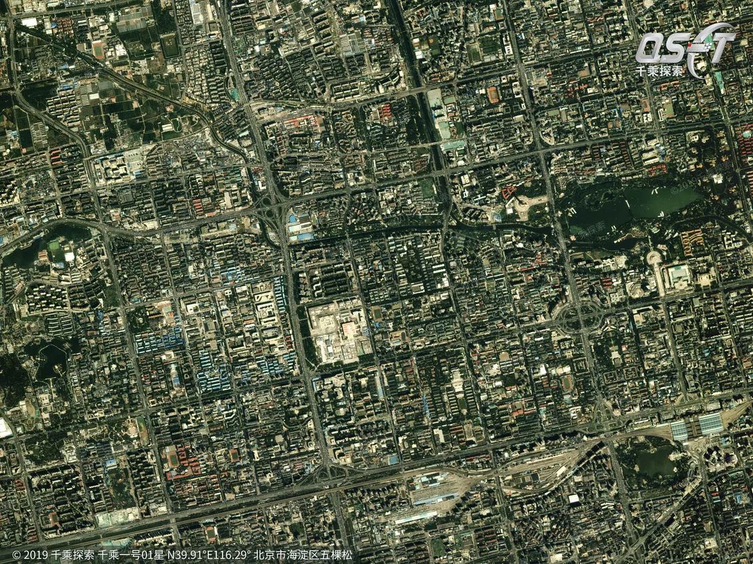 【震惊】从54万米高空看海淀，这是中关村、上地、五棵松……