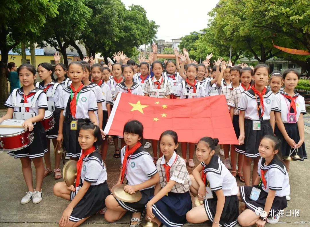 开学第一天来看看孩子们,广西北海学校开学时间表