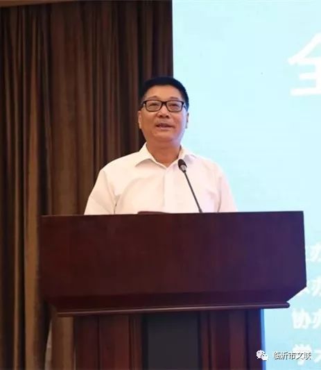 全国第一届青少年书法作品展启动仪式暨全国青少年书法教育论坛在临沂举办