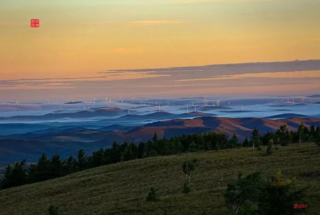 罕山云海，美爆了