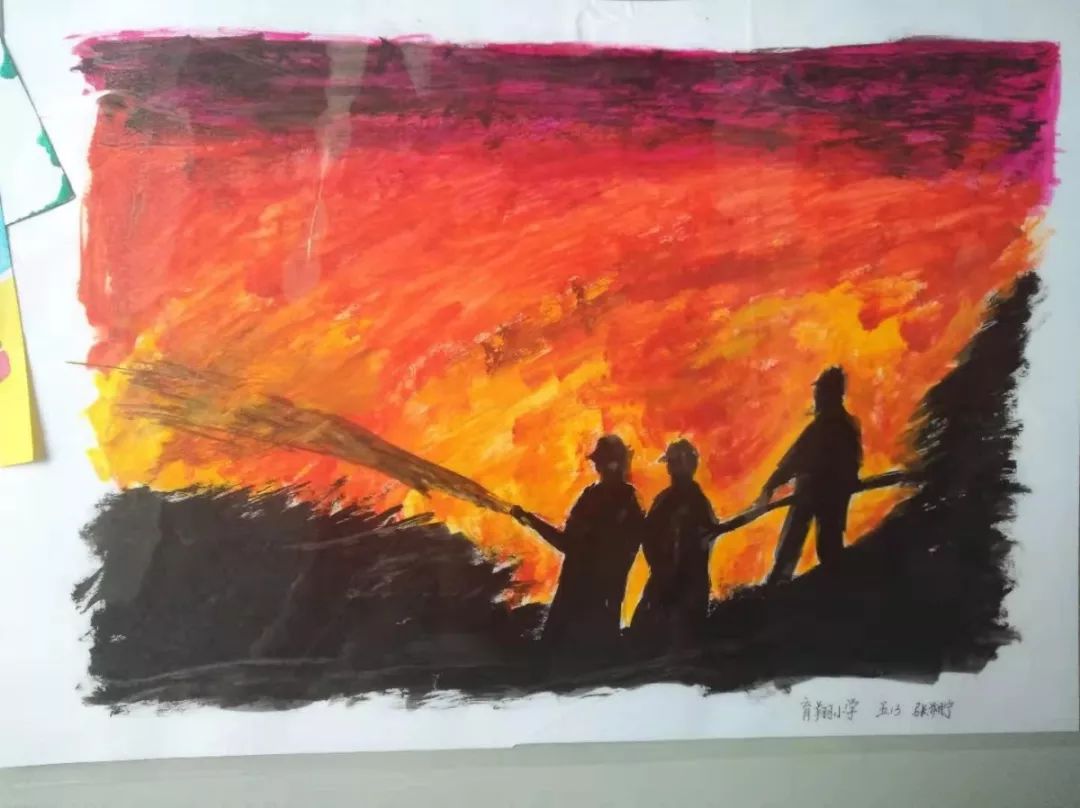 小学生惊艳绘画,高质量小学生绘画作品