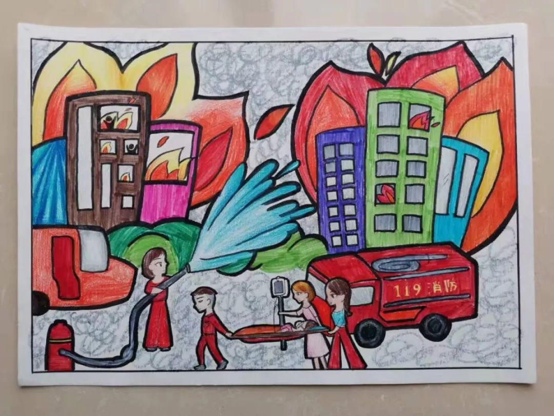 小学生惊艳绘画,高质量小学生绘画作品