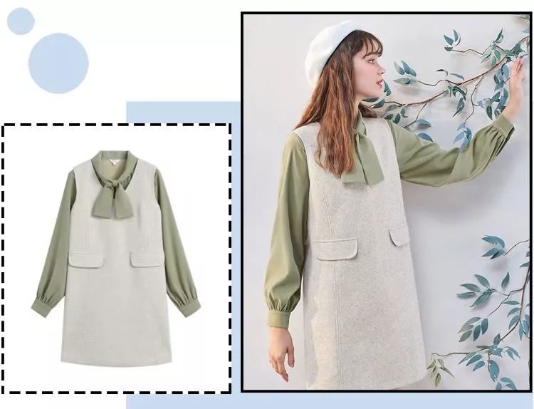 连衣裙女款爆款2022新款正品秋冬,好看秋冬的连衣裙推荐