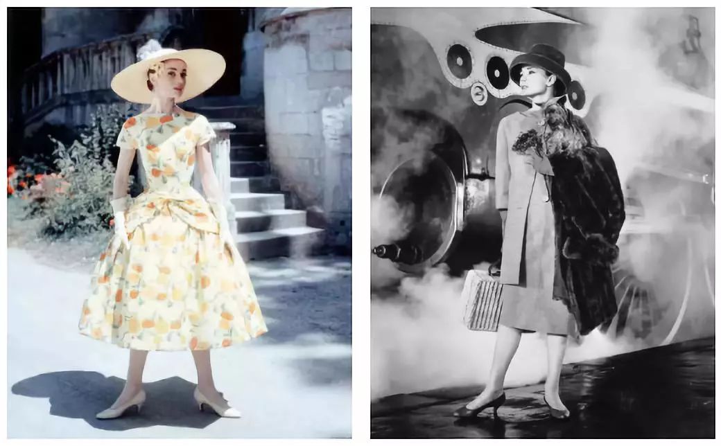 奥黛丽赫本钟爱的猫跟鞋,奥黛丽赫本尖头小黑鞋