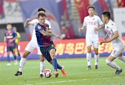 宿茂臻北体大青岛黄海,冲超6分之战黄海