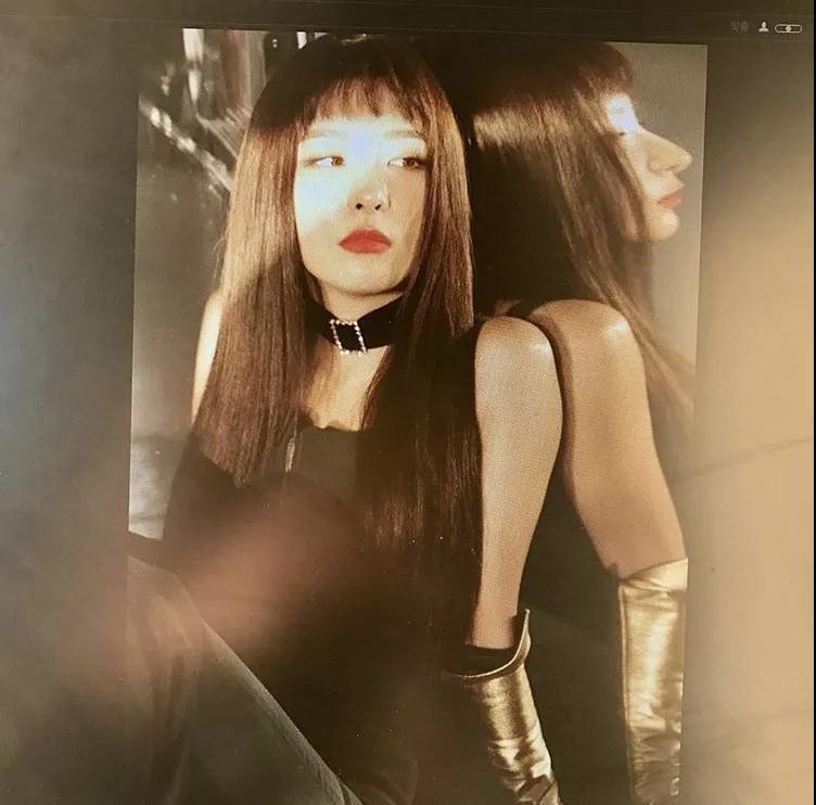 欧阳娜娜直刘海发型,欧阳娜娜齐刘海发型