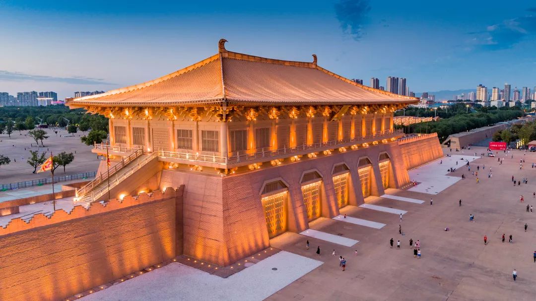 大明宫内有哪些景观,大明宫视觉图