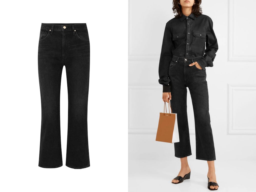 直筒修饰腿型牛仔裤,修饰腿型巨好搭配的牛仔裤