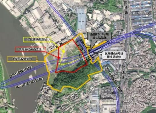 白云槎头地铁综合体,三地铁交汇升值潜力