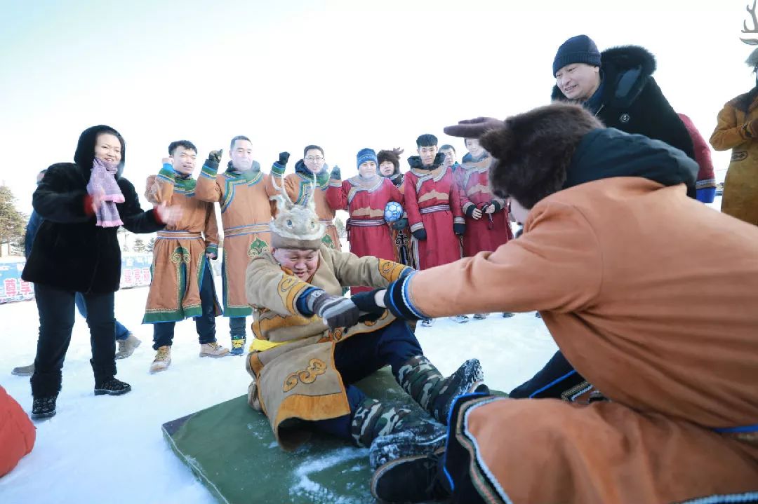 嘎仙湖上演精彩民俗体育竞技