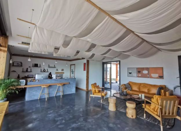 上海市崇明南来北往精品民宿,崇明恬园居民宿和风小木屋团购