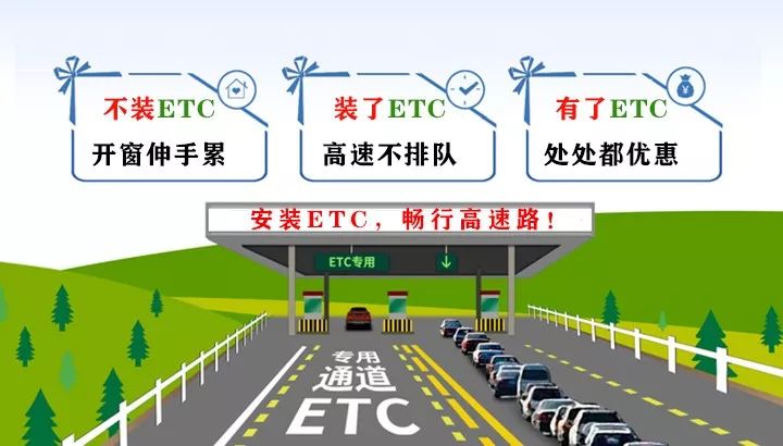 车辆没有装etc能上高速吗,高速公路免费安装etc
