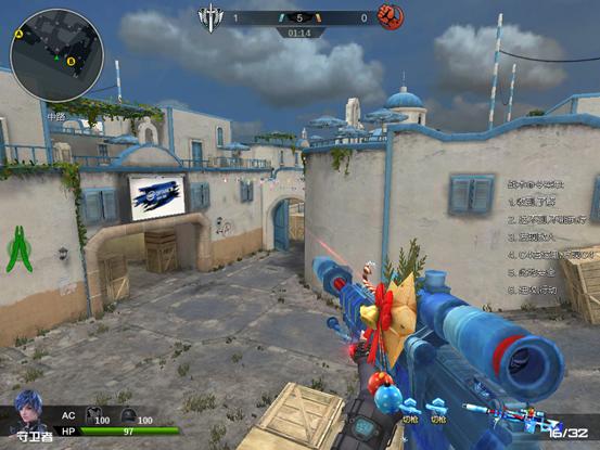 逆战海滨铁箱狙,逆战海滨小镇战术解析