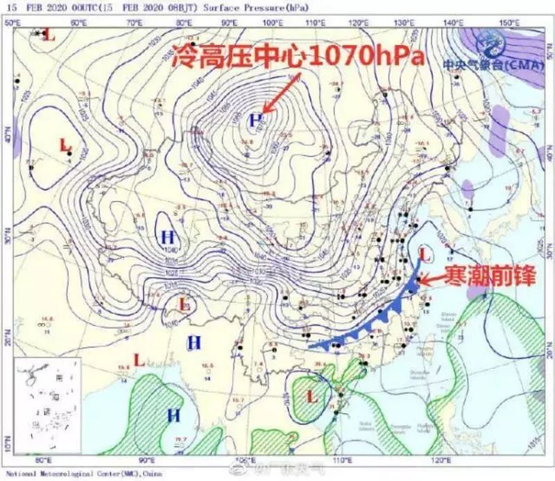 深圳明早寒潮过程最低气温,寒潮黄色预警来袭深圳