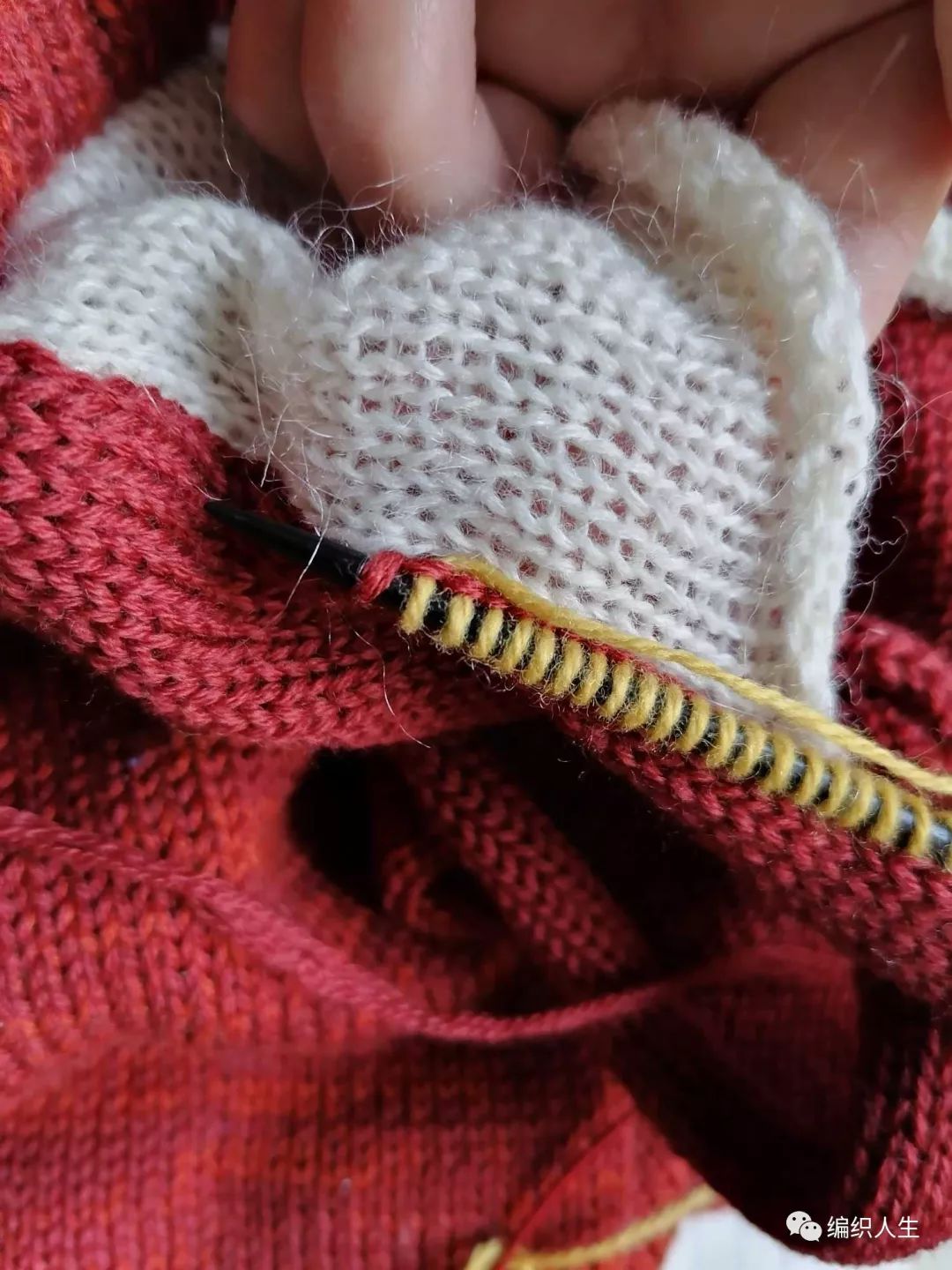 好看的毛衣女自己织的,好看又好织的毛衣花样女童连衣裙