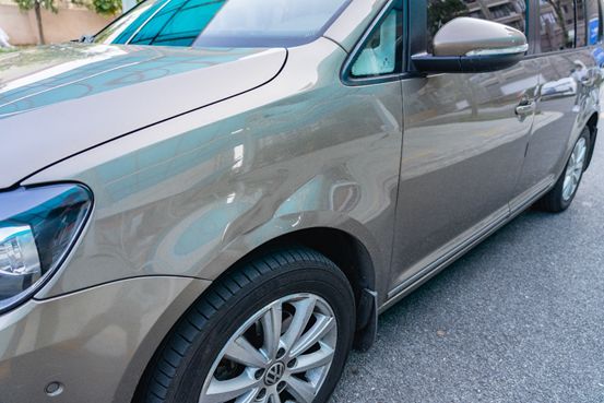 用家里的老途安来练技术，1米9小伙表示坐进去空间还很富裕！就是车机配置有点跟不上？