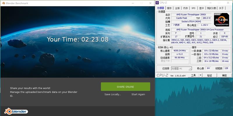 amd锐龙threadripper处理器,amdthreadripper3990x