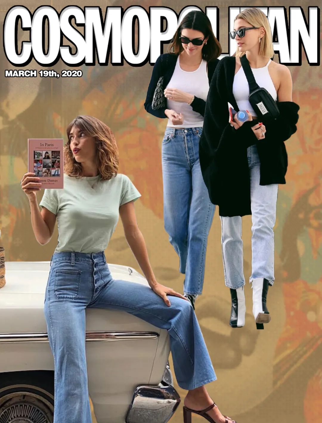 别被法国女人骗了，其实她们只穿最硬的牛仔裤