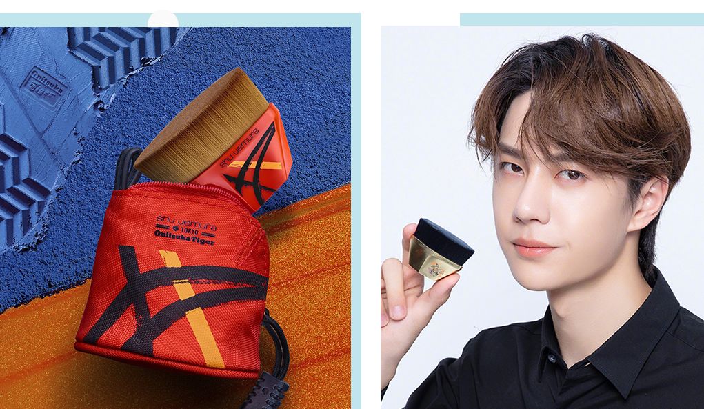 2018年王一博粉红色眼影,王一博雾蓝发同款