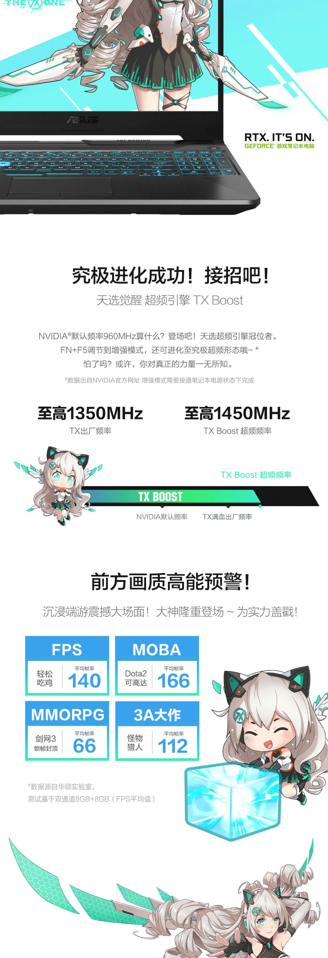 AMDYES？AMD锐龙74800H-华硕天选高性价比游戏本｜大家测535