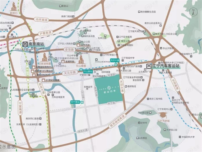 鐩村嚮骞垮窞澧炲煄浜斾竴妤煎競,鐩村嚮鍗椾含妤煎競