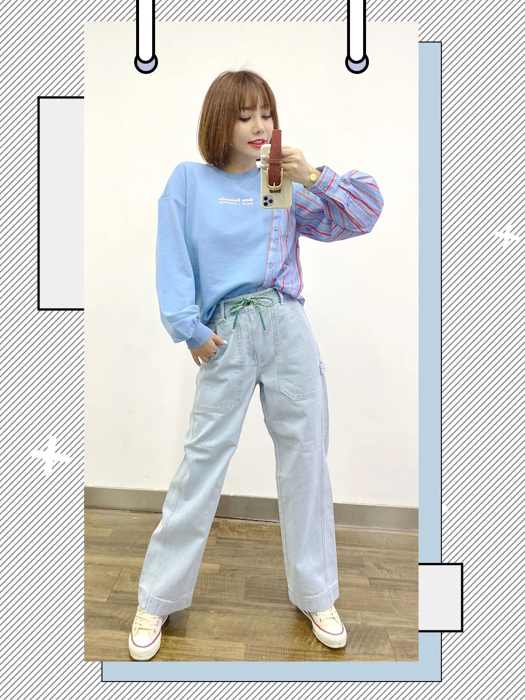 昕昕小个子穿搭,昕昕的衣服怎么搭配