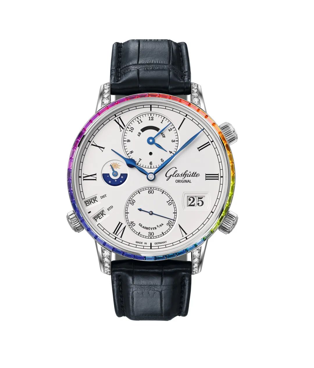 复刻格拉苏蒂新款腕表实拍,德系腕表格拉苏蒂