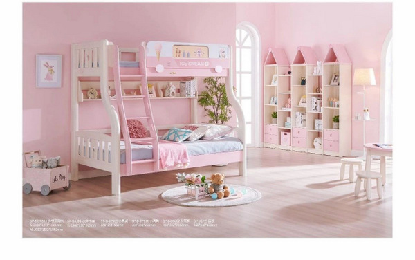 松堡王国环保儿童床,松堡王国儿童滑梯床