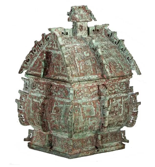 馆藏蓝锈青铜器,美国弗利尔美术馆青铜器展馆