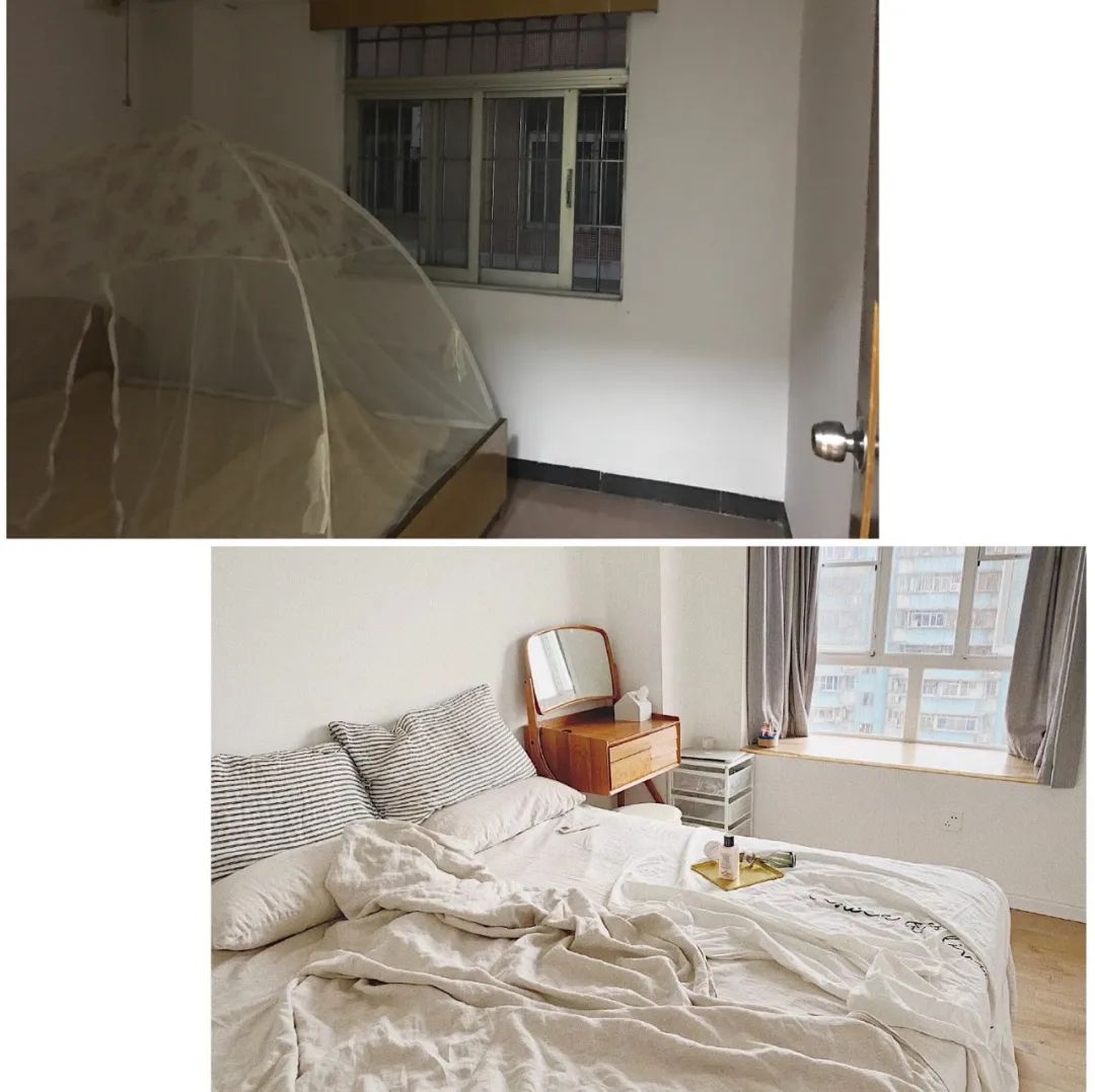 40平蜗居家装效果图,小户型卧室房间放浴缸设计