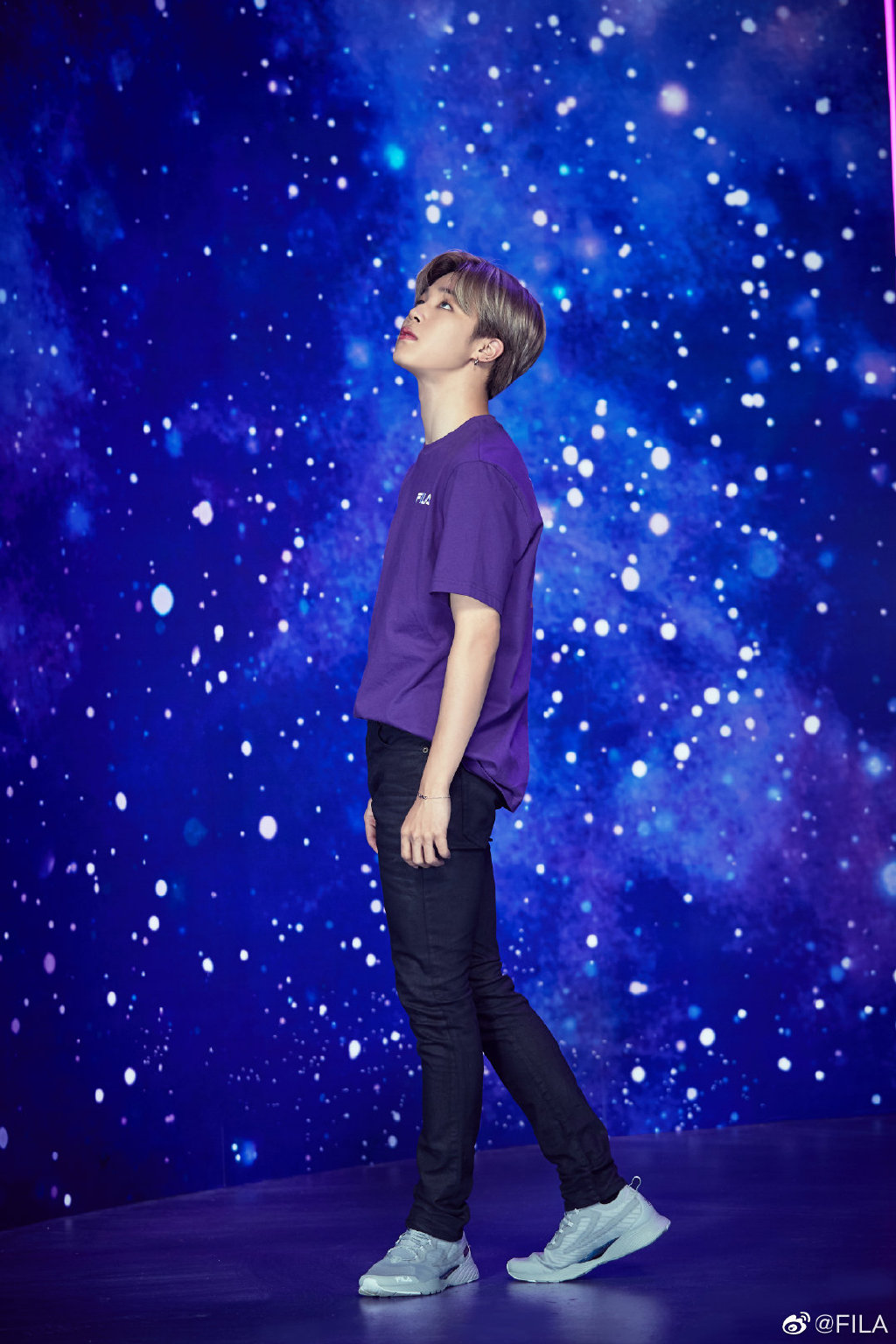 fila代言人防弹,防弹少年团最新宣传海报