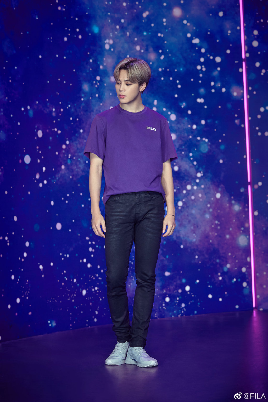 fila代言人防弹,防弹少年团最新宣传海报