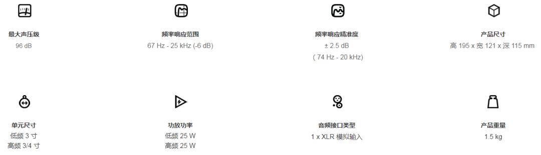 真力监听音箱8010a (真力音箱8010规格)
