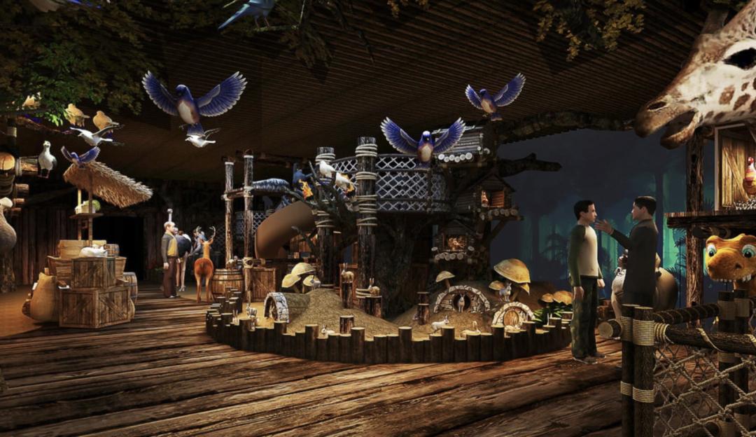 打卡安华汇欢乐舟主题公园,安华汇欢乐舟主题乐园真实视频