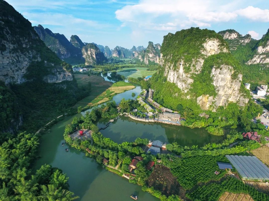 广西明仕田园旅行感想,中越边境明仕田园风景区图片