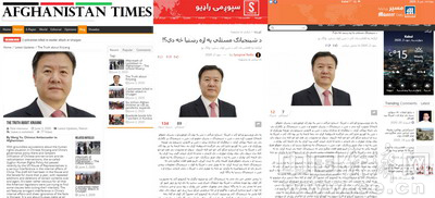 驻阿富汗大使王愚:称用最凶恶的狗和最凶狠的*器武**去迎接抗议者的美国,有何资格假惺惺地“关心”*疆新**?