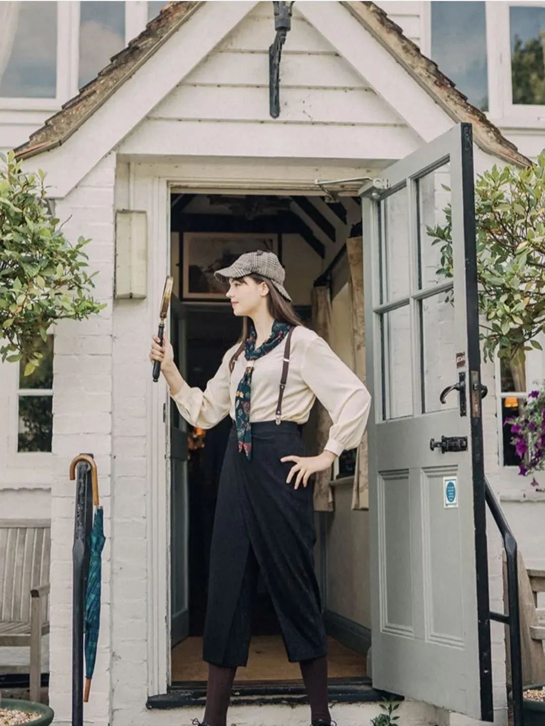 不仅只有少女感！原来背带裤也有两幅面孔？