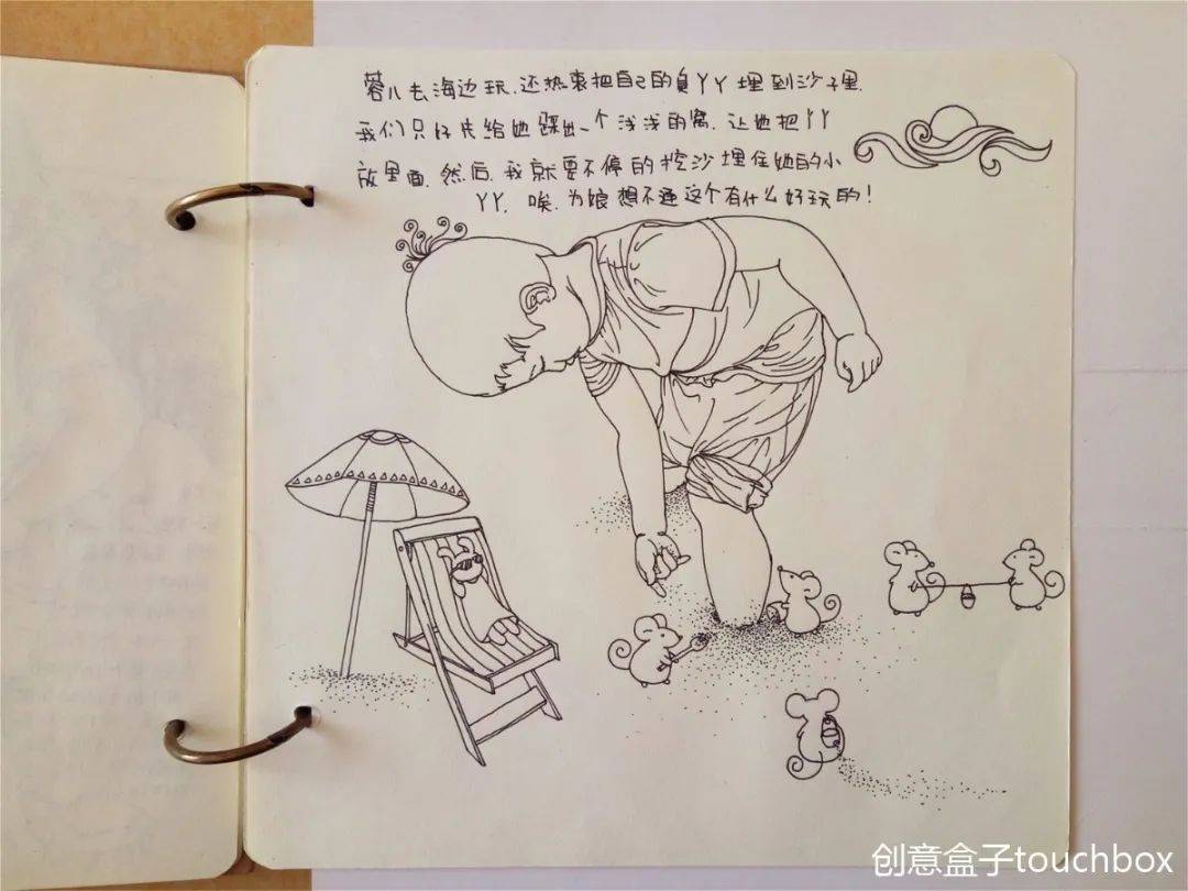 黄多多晒绘画作品,黄多多的画引热议