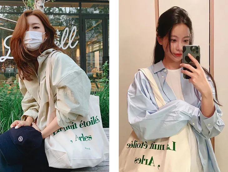 王漫妮同款包包帆布包搭配,王漫妮同款包拼接