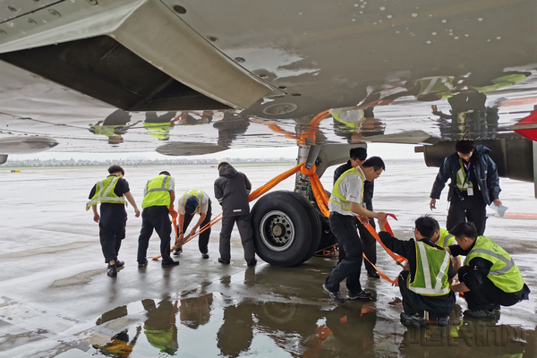 迎战“黑格比”东航机务全面进入抗台“战时状态”